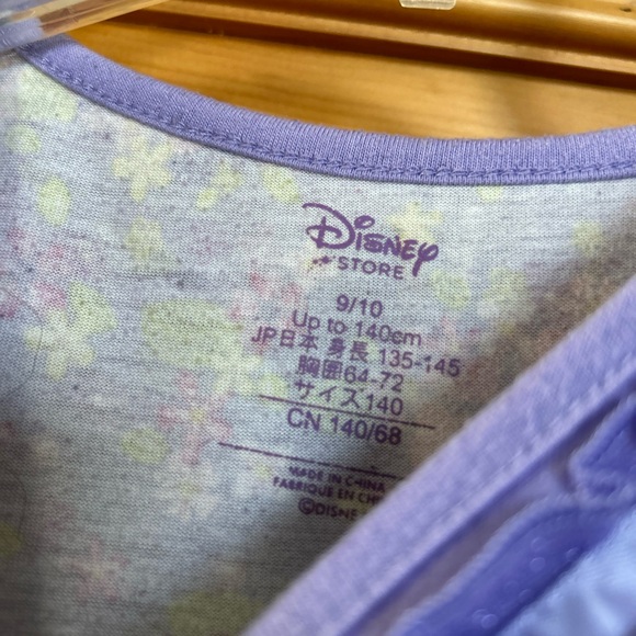 Disney store Sofia the first nightgown size 9/10 princess purple flowers horses - Picture 4 of 9